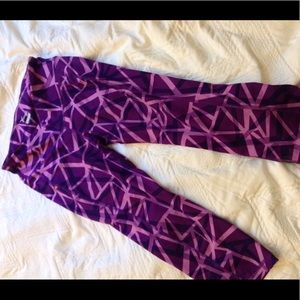 Old Navy Athletic Pants Purple Capris